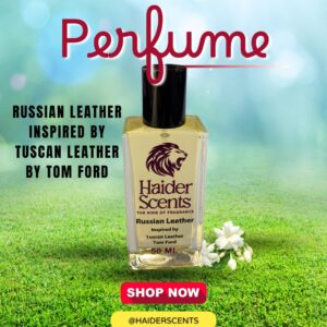 Russian Leather inspired by Tuscan Leather by Tom Ford